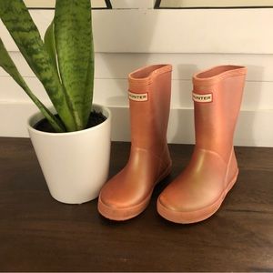 KIDS Hunter First Classic Nebula Rain boots